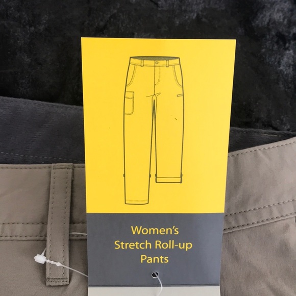 Solstice Women's Stretch Roll Up Pant. 10 - Picture 3 of 8